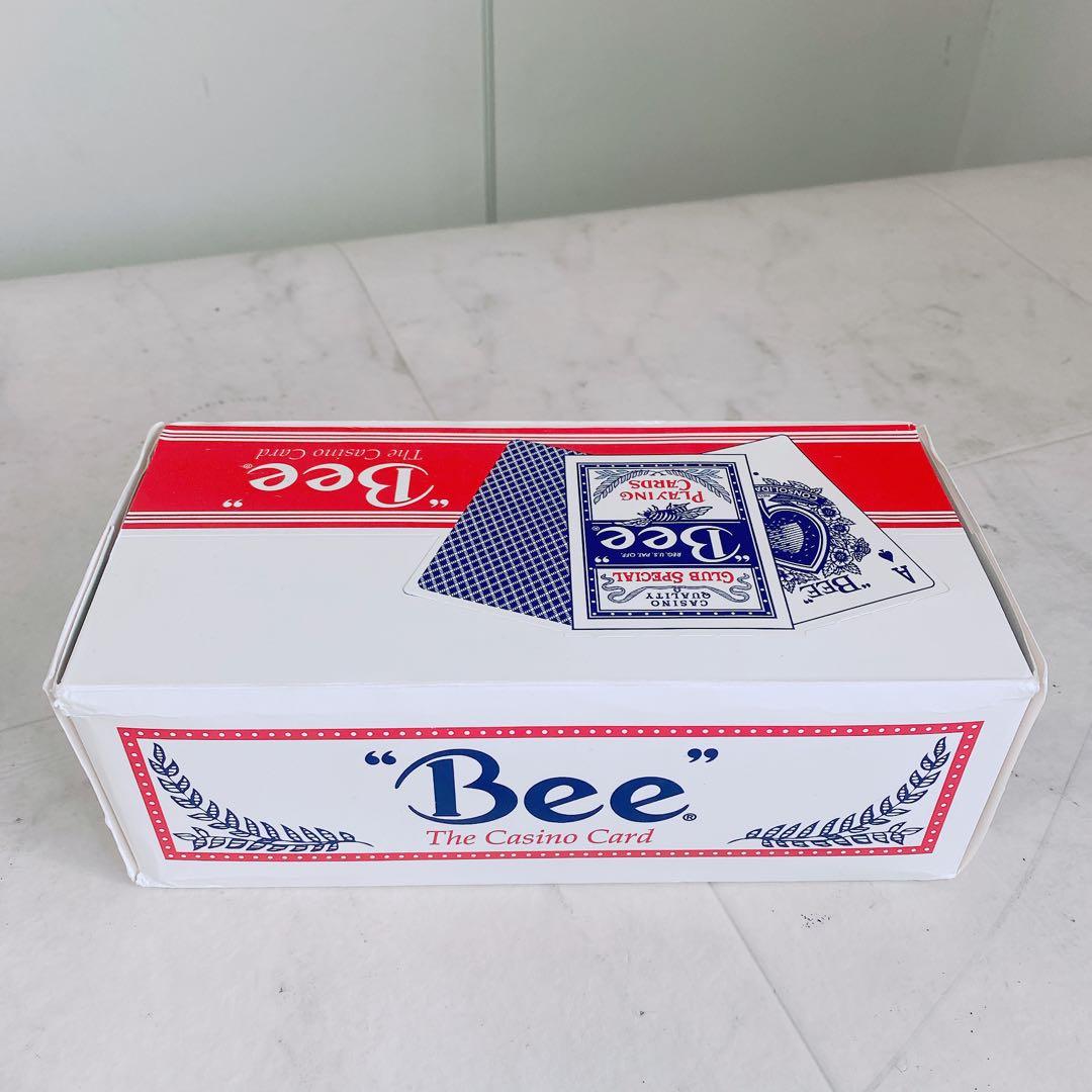 Bee 青 トランプ カード カジノ 1ダース 未開封 No.92 3167