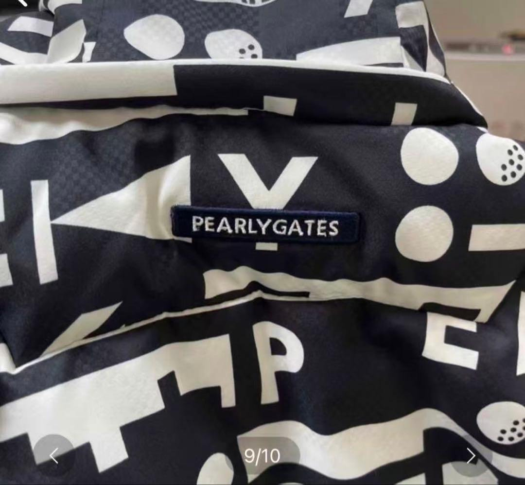 PEARLYGATESゴルフロゴ刺繍ダウンベスト新品未使用品サイズ1
