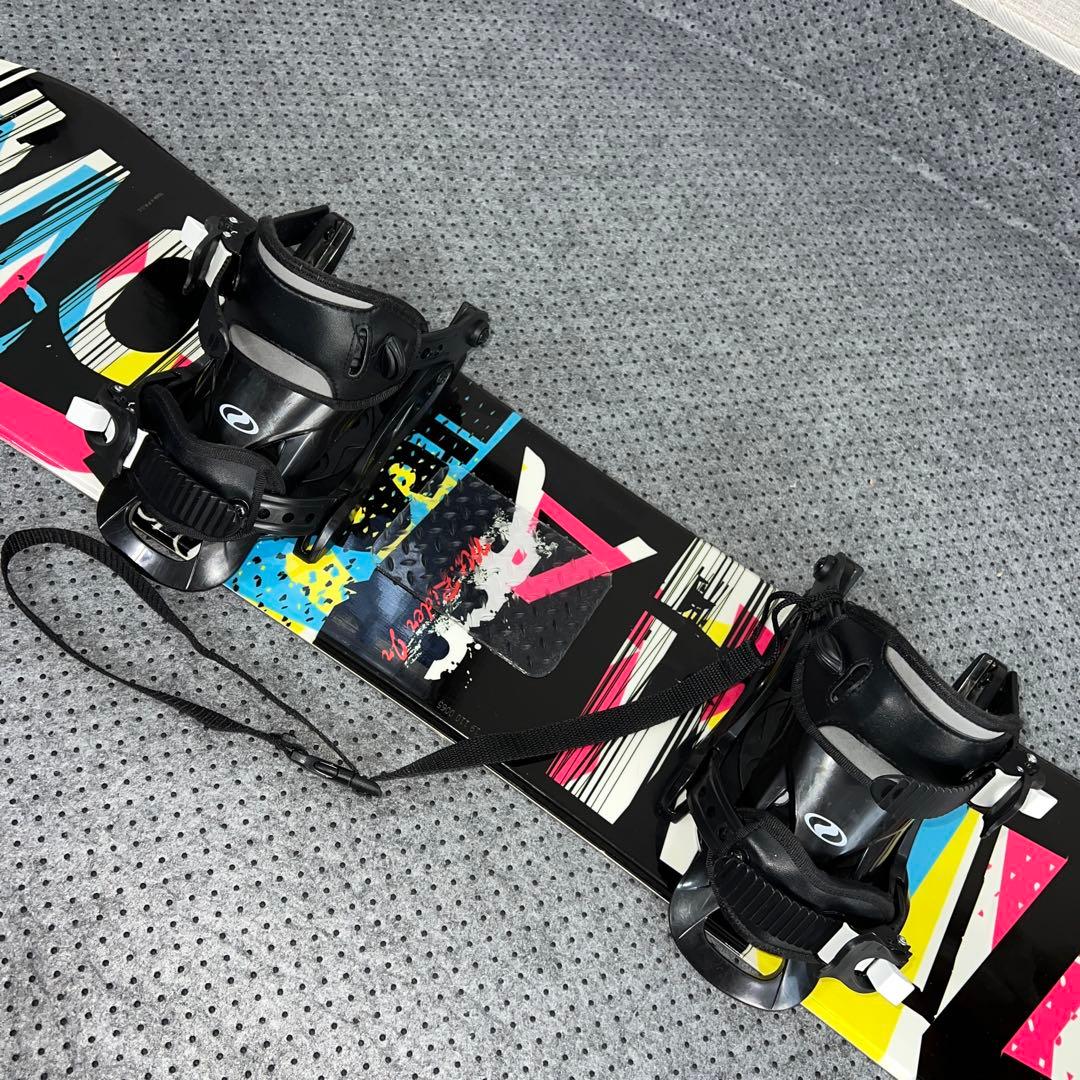 ５回使用 キッズスノーボード ZUMA 110cm×バイン×ダイヤルブーツ