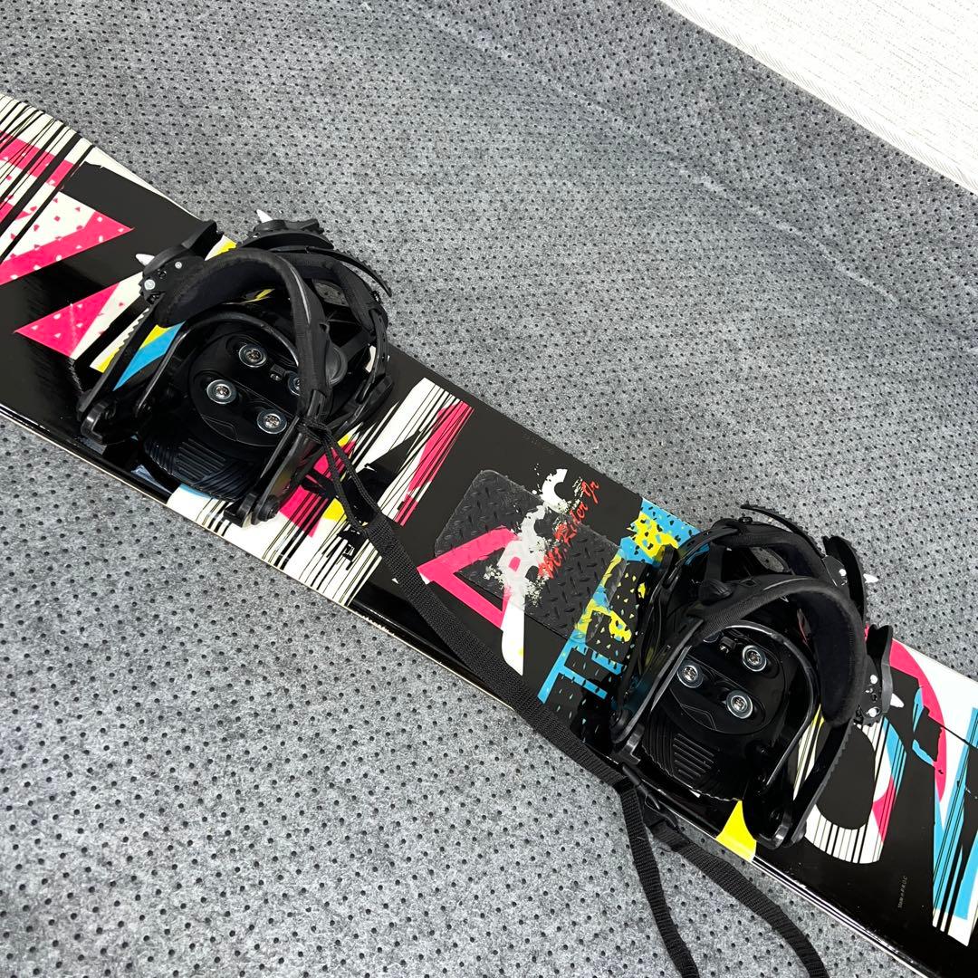５回使用 キッズスノーボード ZUMA 110cm×バイン×ダイヤルブーツ