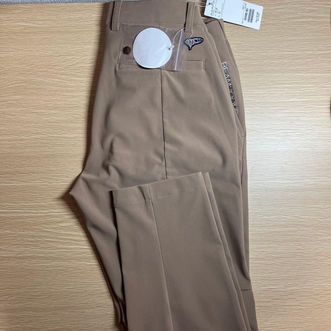 ビームスゴルフ　ベージュ スラックス サイズ46 新品