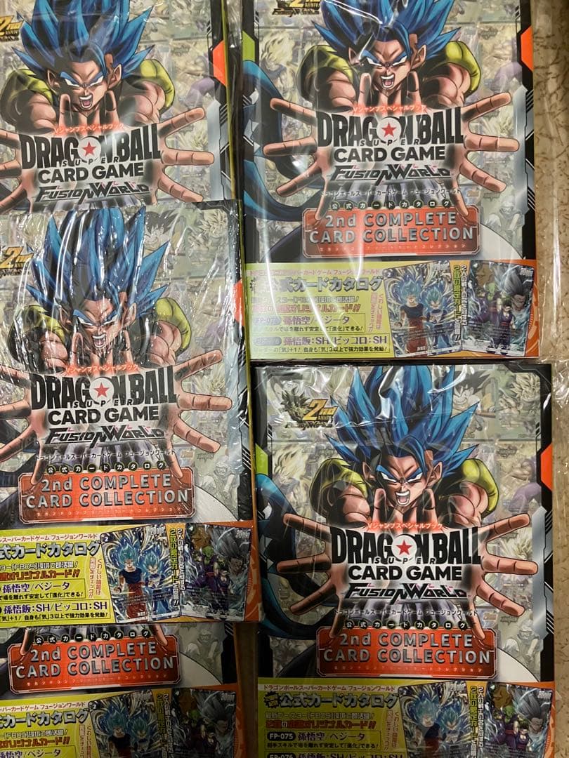 【7冊】新品　ドラゴンボール 公式カードカタログ 2nd COMPLETE