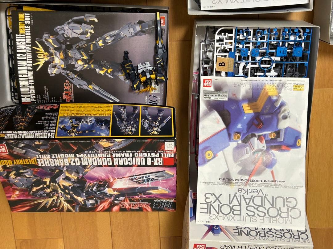 ガンプラ　作りかけ　6点　まとめ売り