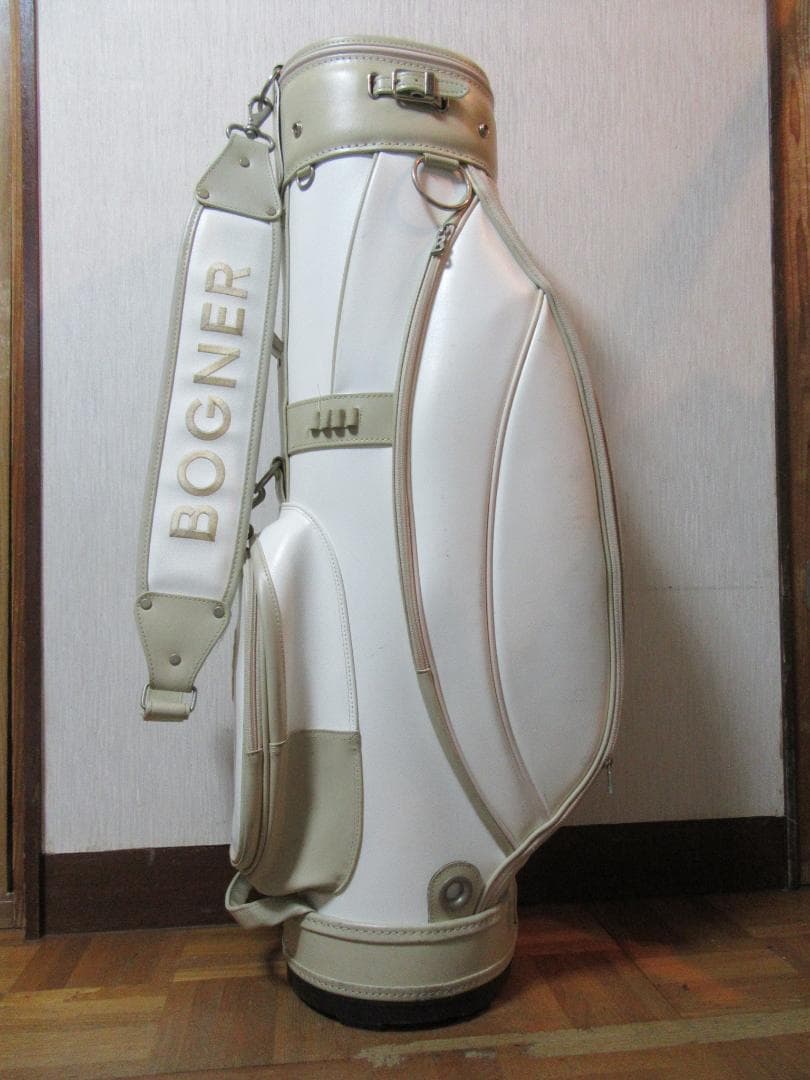 ★☆★BOGNER★ゴルフバック★ホワイト★☆★