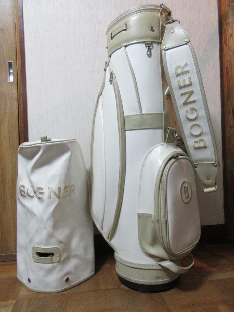 ★☆★BOGNER★ゴルフバック★ホワイト★☆★