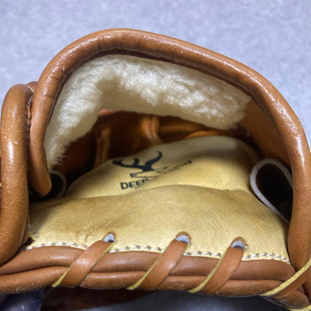 王冠ゼット ZETT 一般 大人用 軟式 野球 グローブ ファーストミット 良品