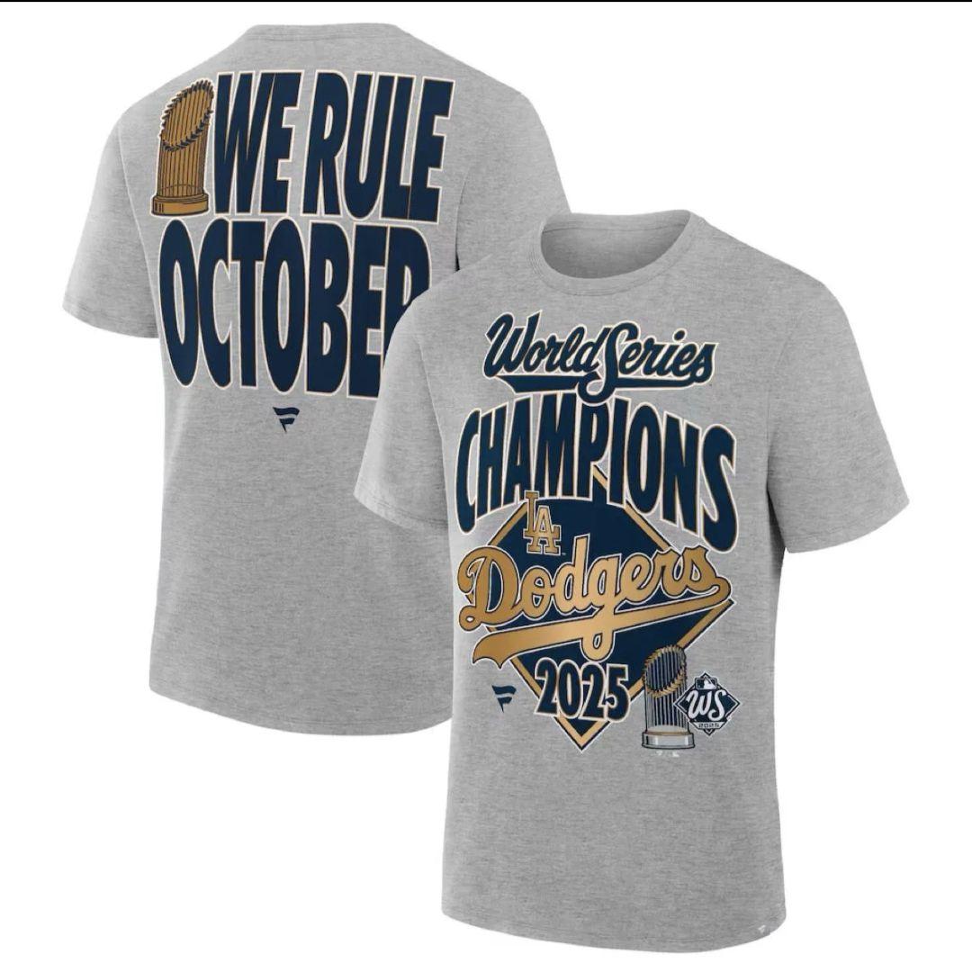 Dodgers 2025 ワールドシリーズチャンピオン Tシャツ M