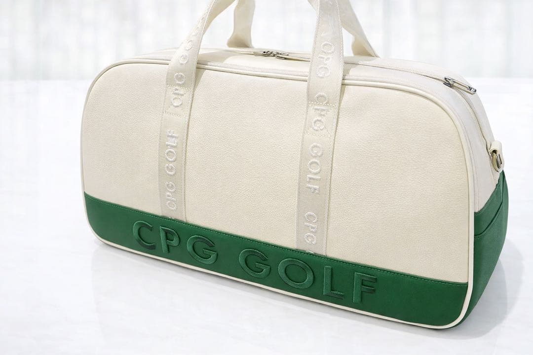 CPG Golf ゴルフバッグ アイボリー/グリーン