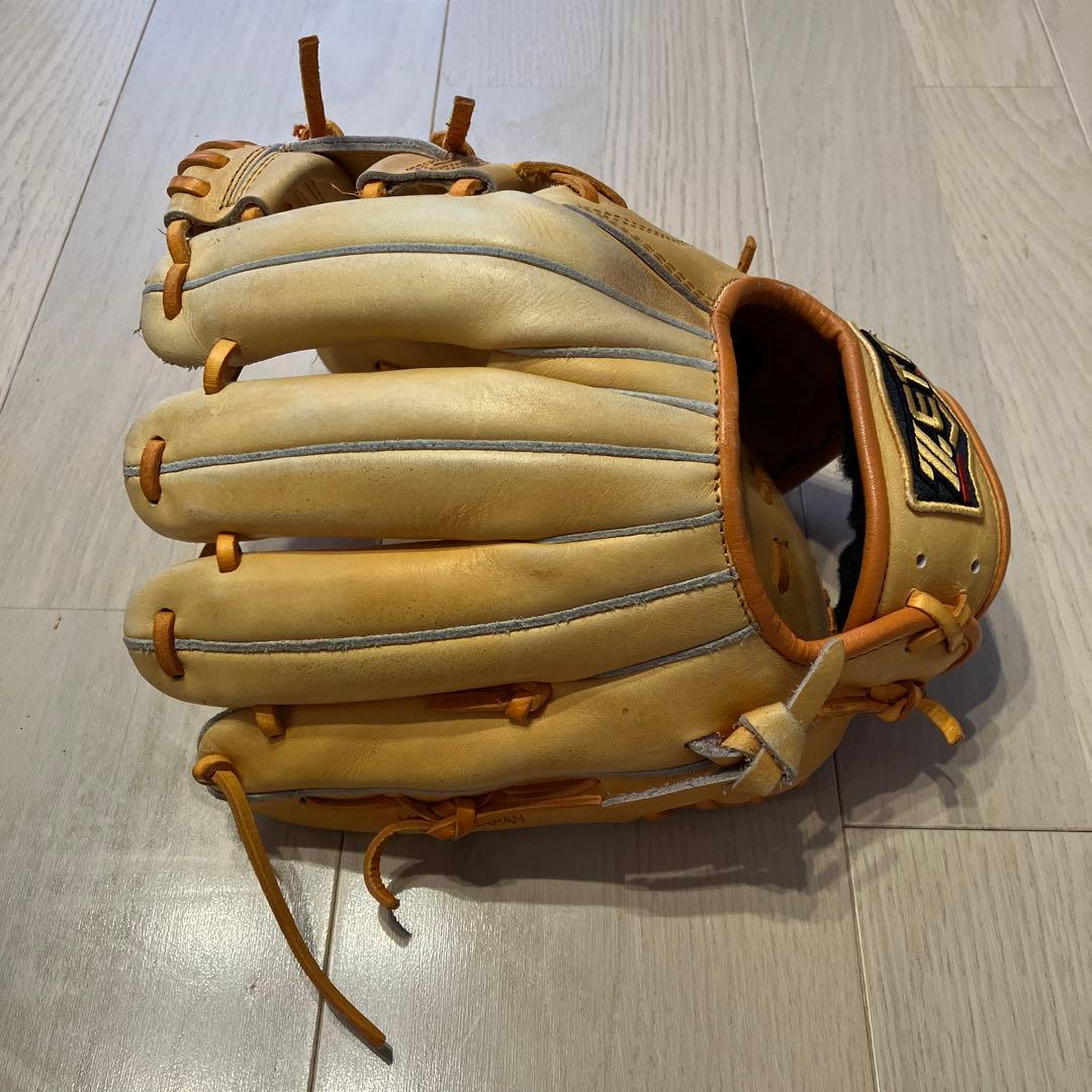 M*e様 ZETT PROSTATUS 軟式グローブ 二塁手、遊撃手用