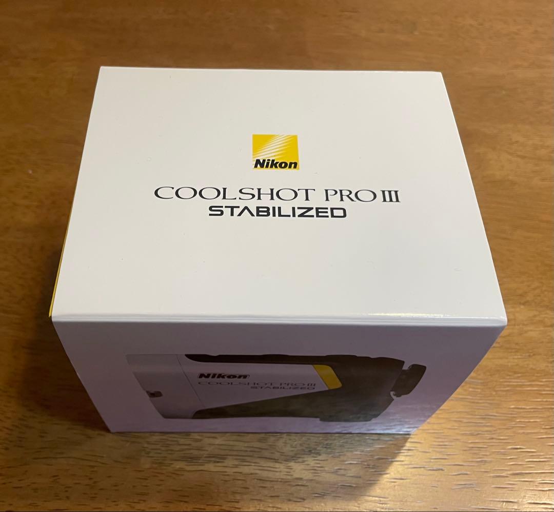 新品未使用Nikon COOLSHOT PROIII STABILIZED