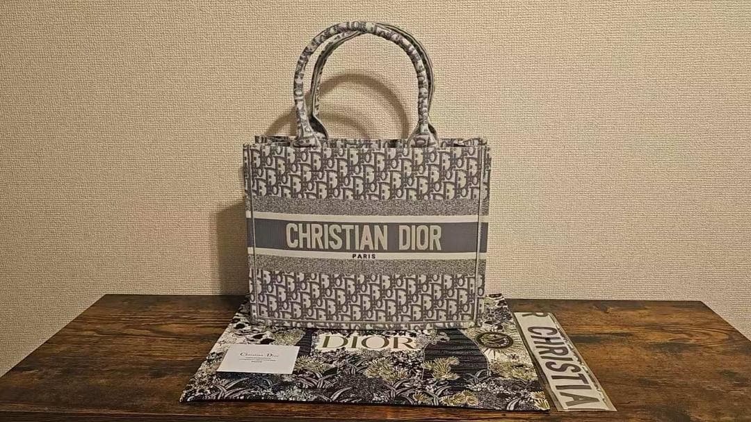 Christian Dior ブックトート ミディアム オブリーク
