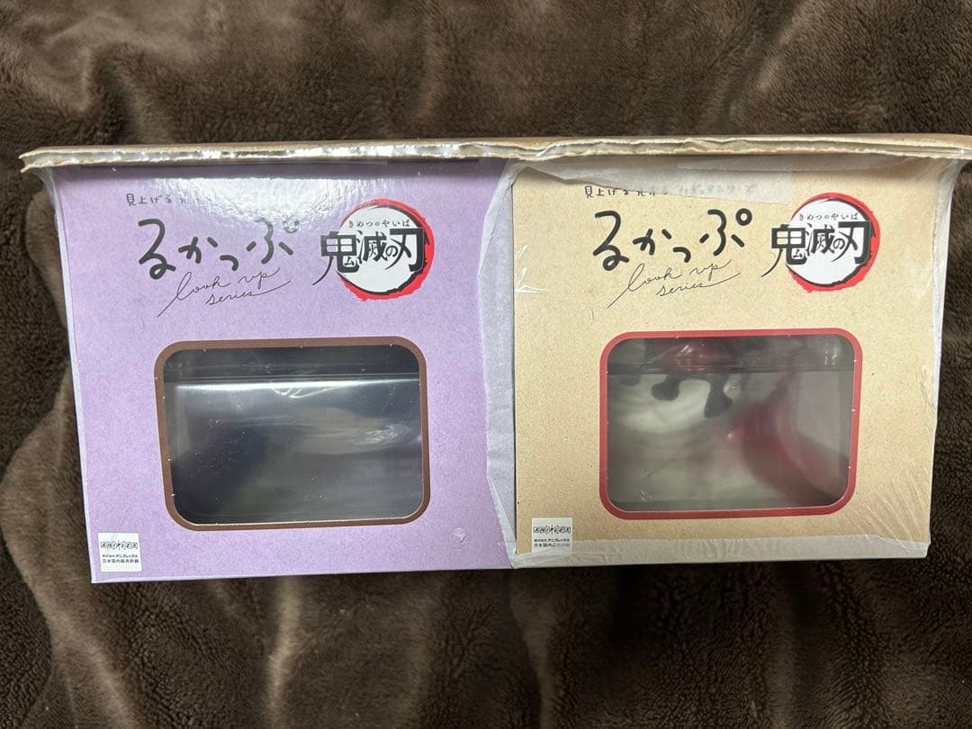 るかっぷ 鬼滅の刃 胡蝶しのぶ にっこりver.＆童磨セット　新品未開封品