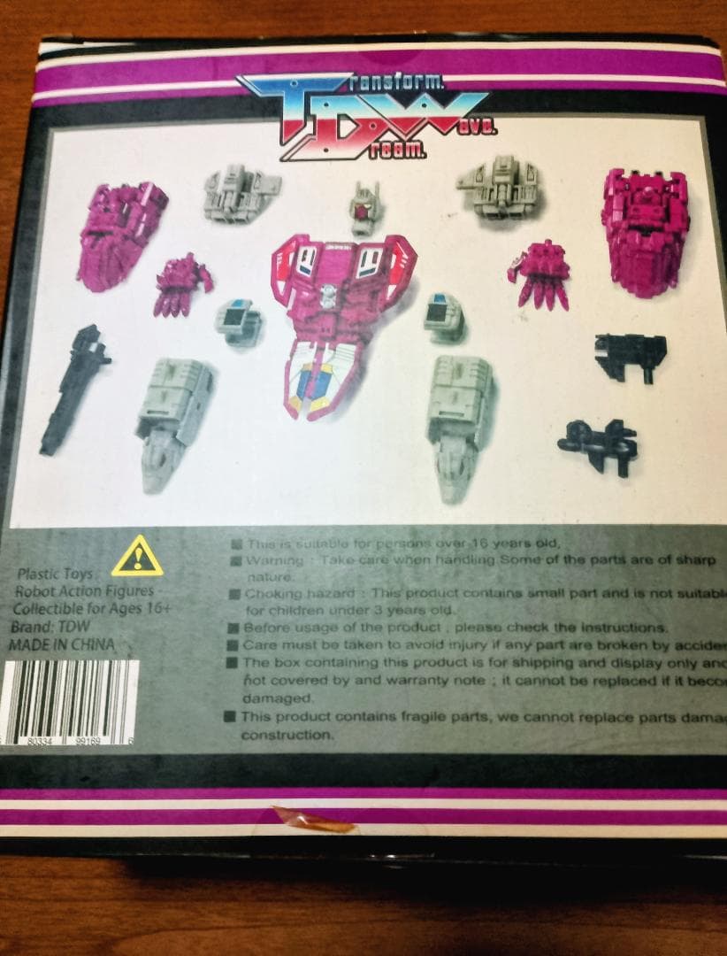 TF -中古品-【POTPオボミナス＆TCW08アップグレードキット】