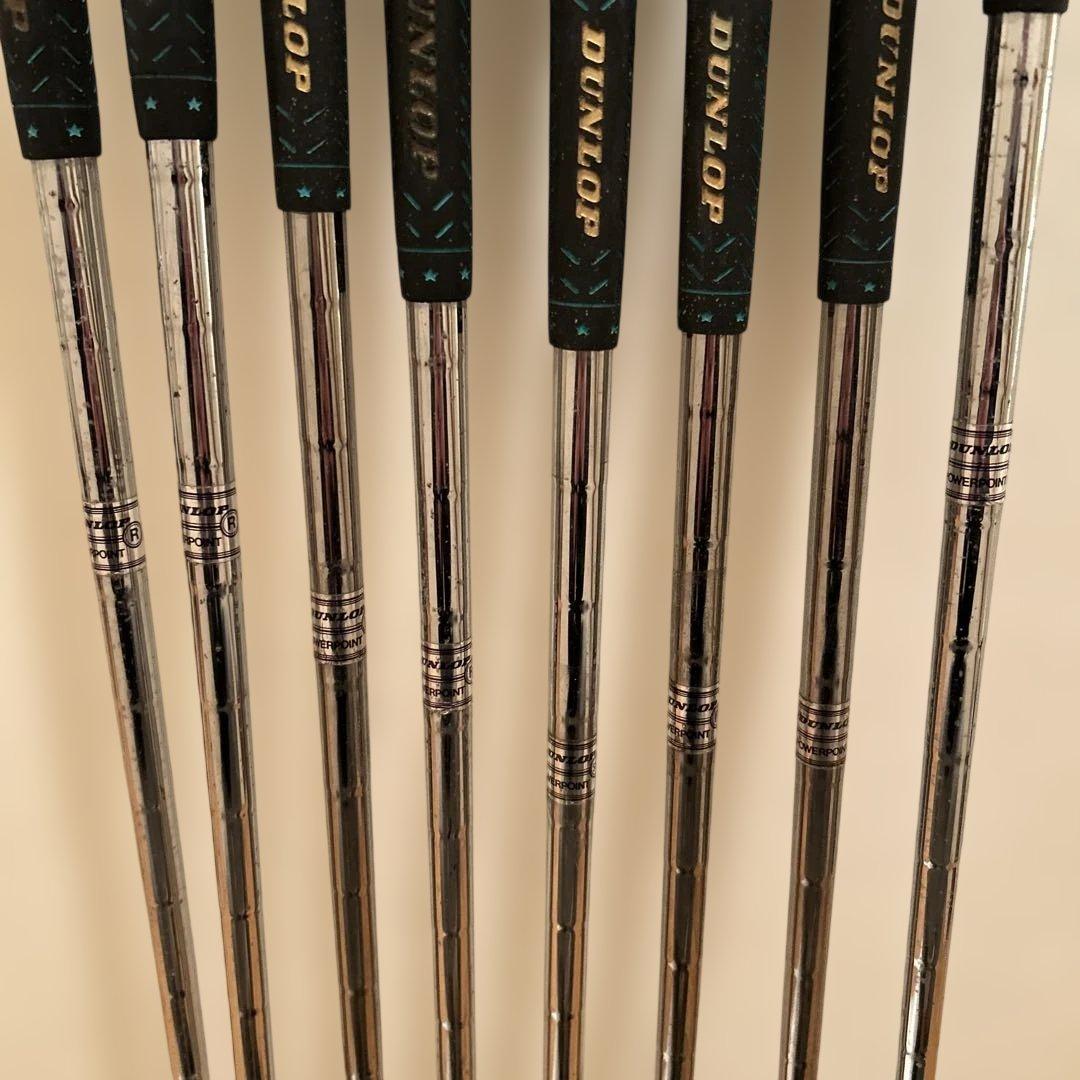 中古　DUNLOP POWERMAXアイアン８本