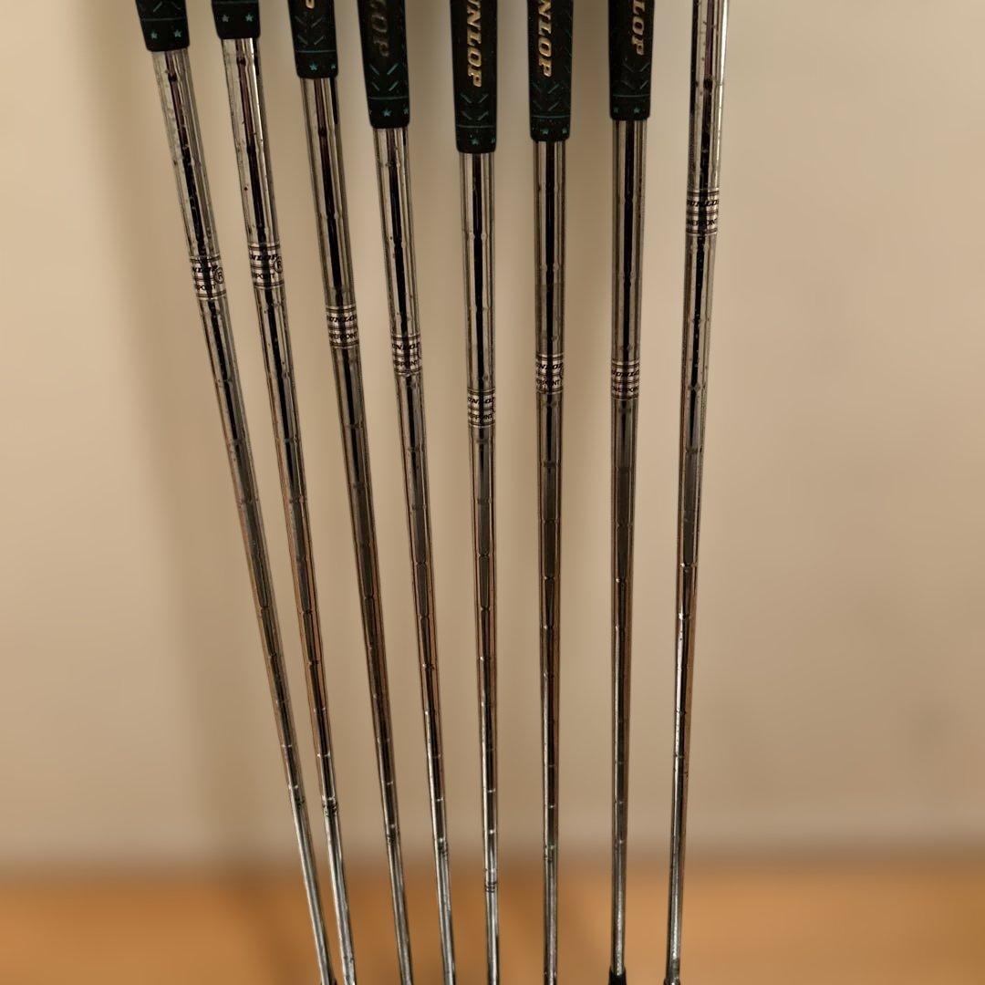 中古　DUNLOP POWERMAXアイアン８本