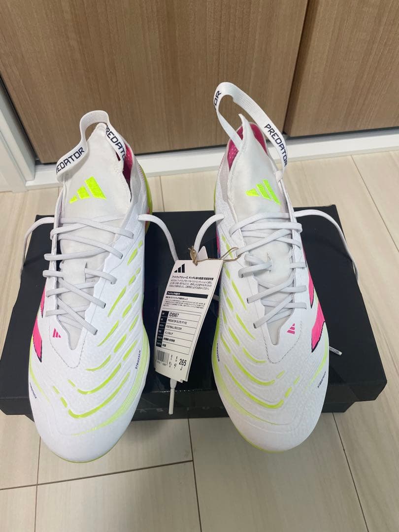【新品・未使用】adidas PREDATOR ELITE FT 26.5cm