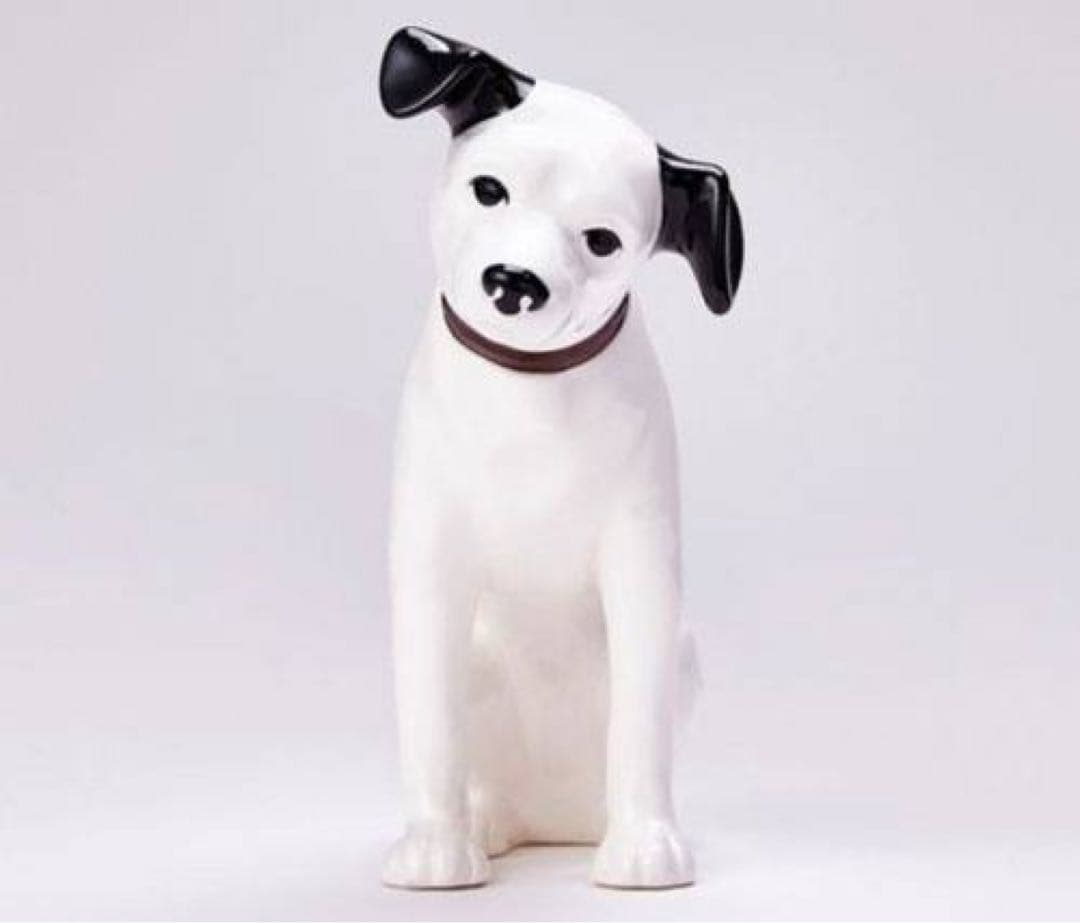 ニッパー 陶器置物 21cm