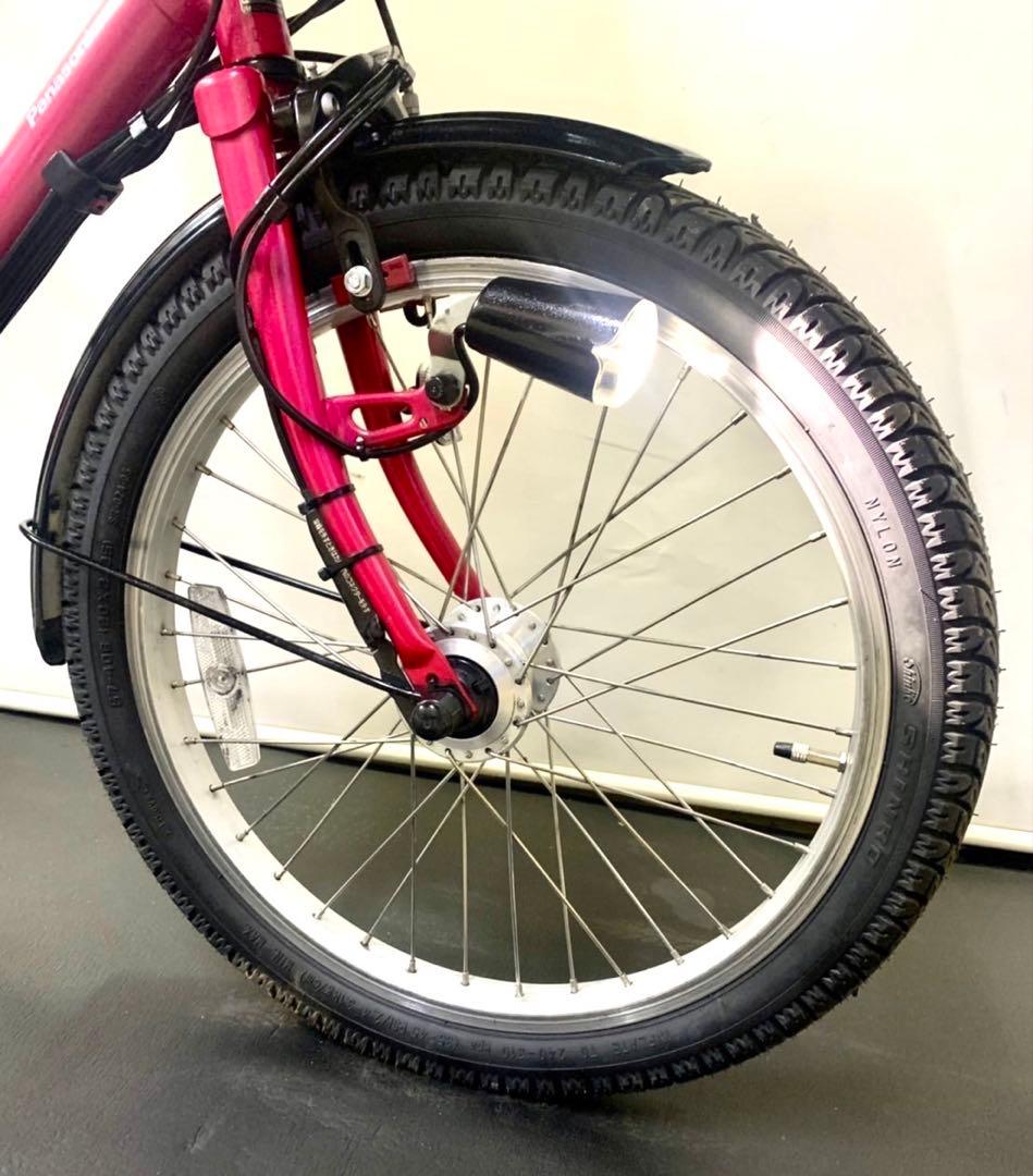 1年保証 パナソニック　ギュットミニ　20インチ　3人乗り 電動アシスト自転車