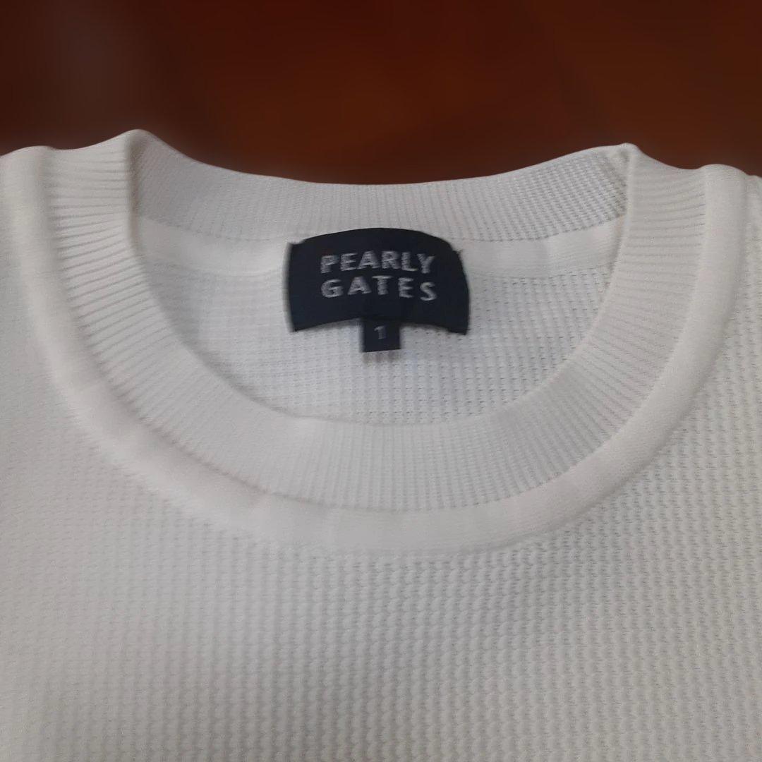 美品　PEARLY GATES 　レディース　ホワイトセーター サイズ1