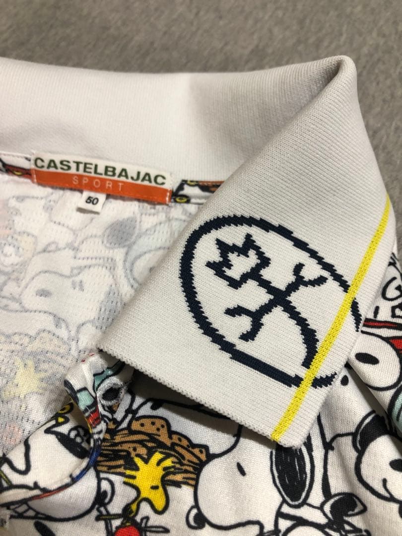 カステルバジャック　ポロシャツ　スヌーピー