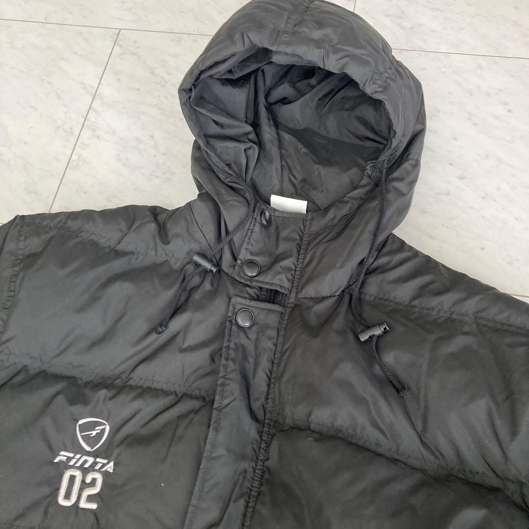 定価2.2万円 FINTA フィンタ ダウンベンチコート L サッカー 観戦