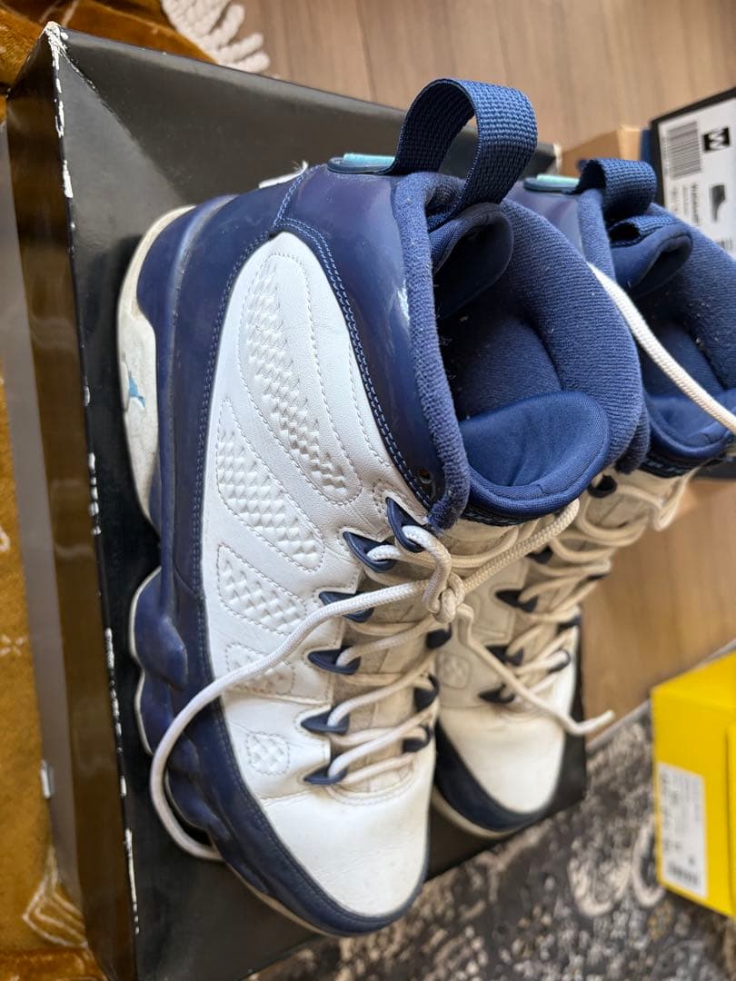 Air Jordan 23 ホワイト/ネイビー バスケットシューズ