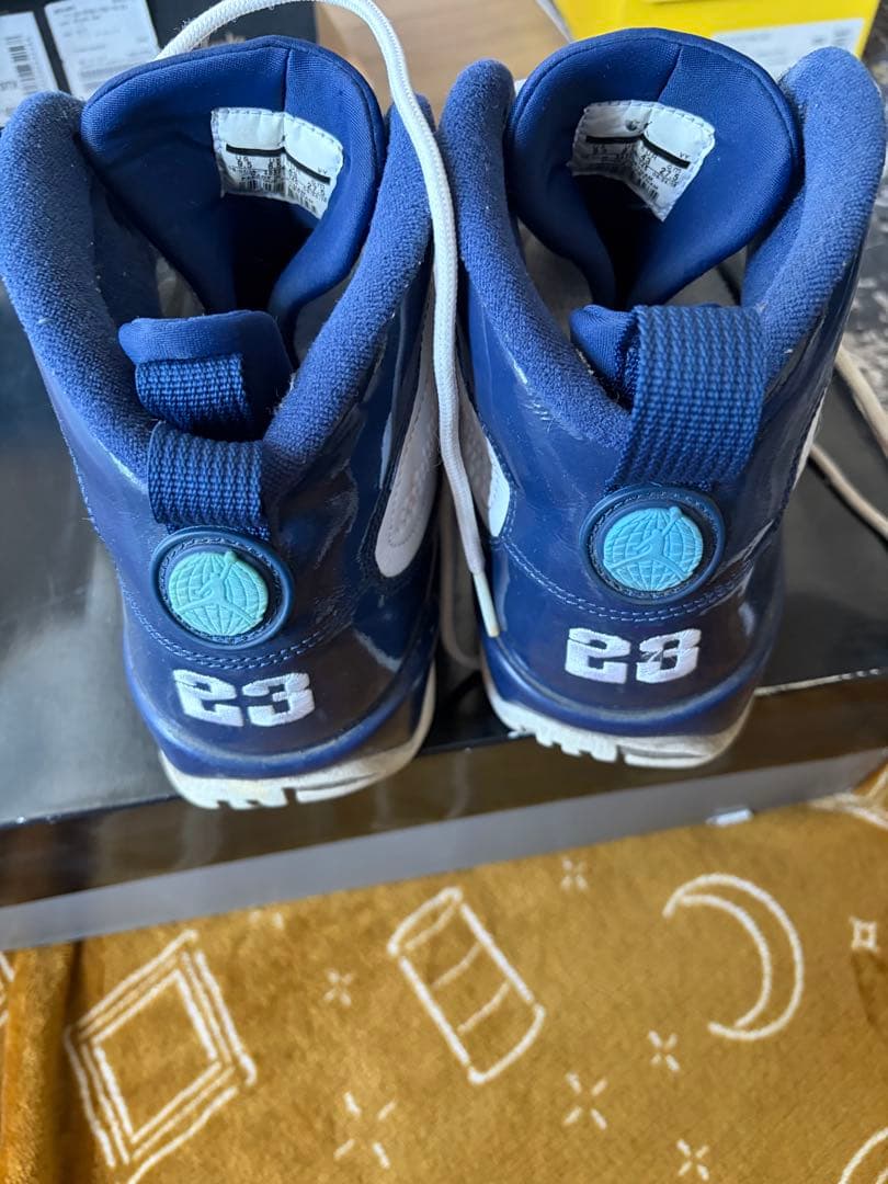 Air Jordan 23 ホワイト/ネイビー バスケットシューズ