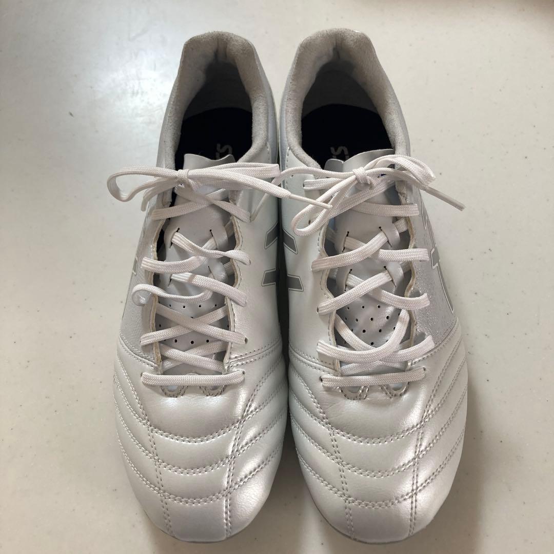 新品 ASICS DS LIGHT スパイク（ホワイト×シルバー） 26cm