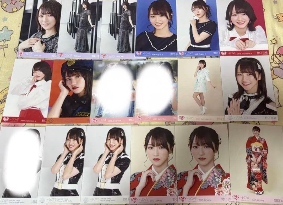 イコラブ 野口衣織 生写真 まとめ