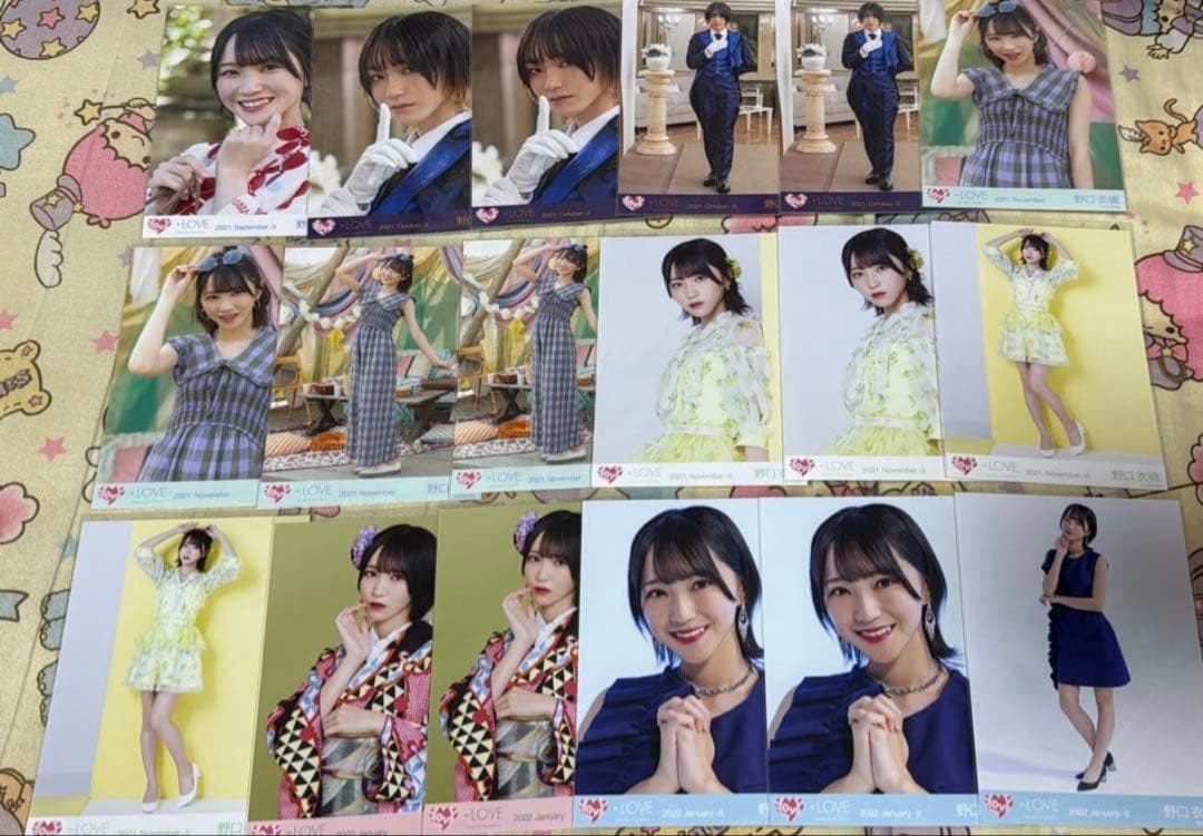イコラブ 野口衣織 生写真 まとめ
