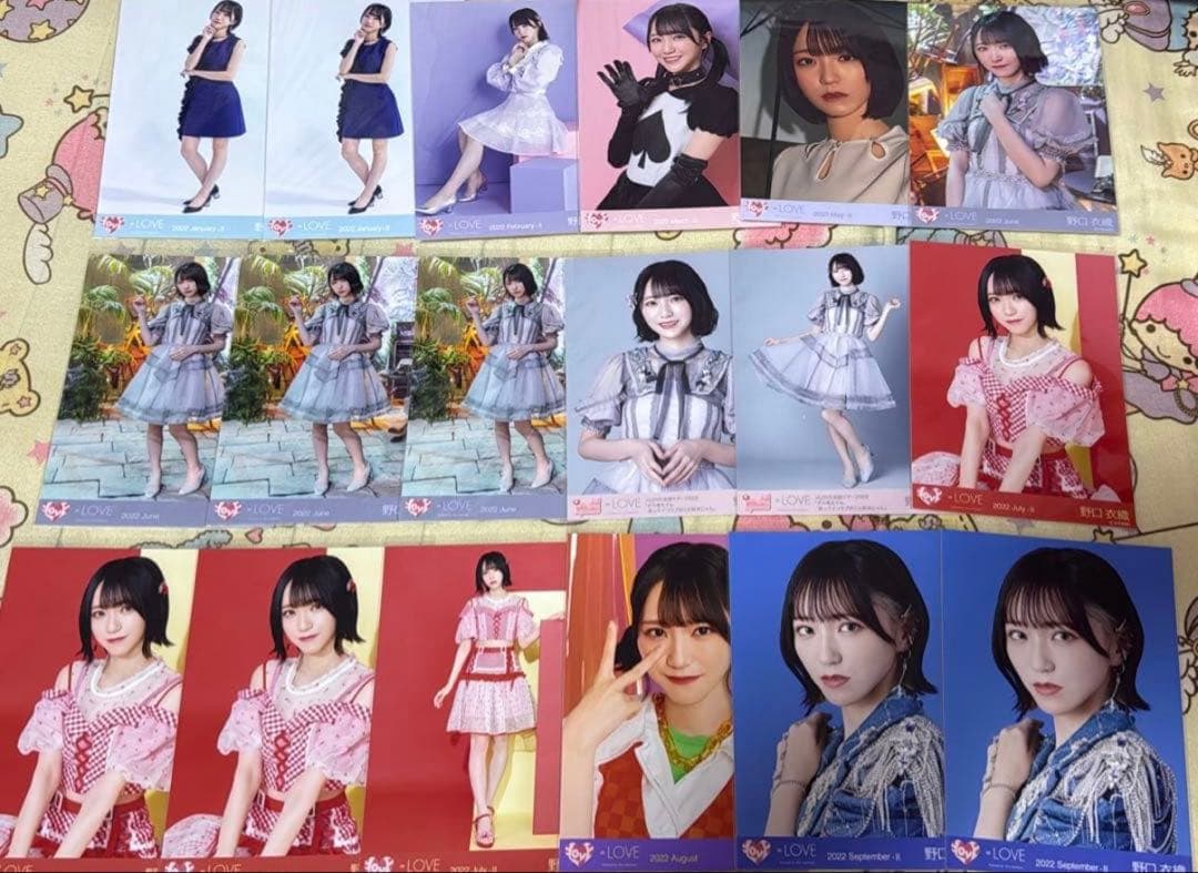 イコラブ 野口衣織 生写真 まとめ