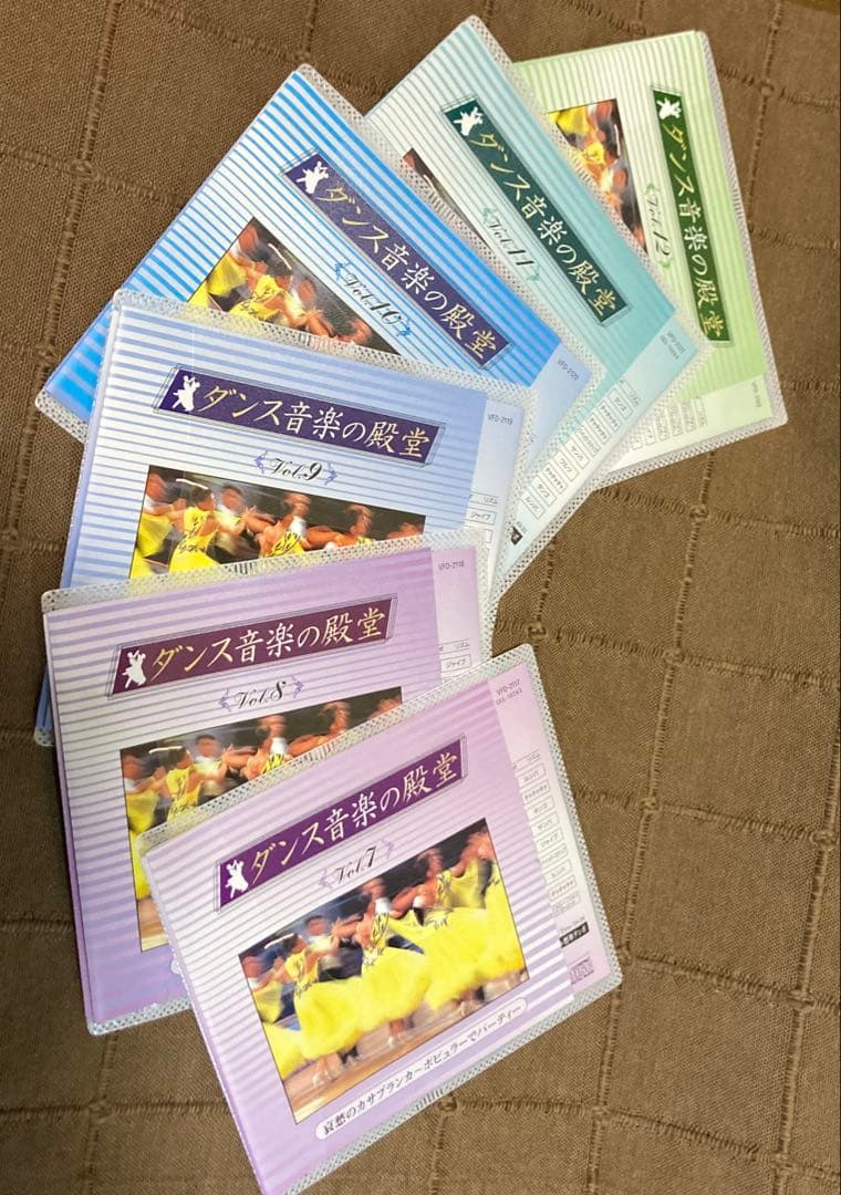 ダンス音楽 社交ダンス ソシアルダンス 12CD ワルツ ルンバ タンゴ 美品