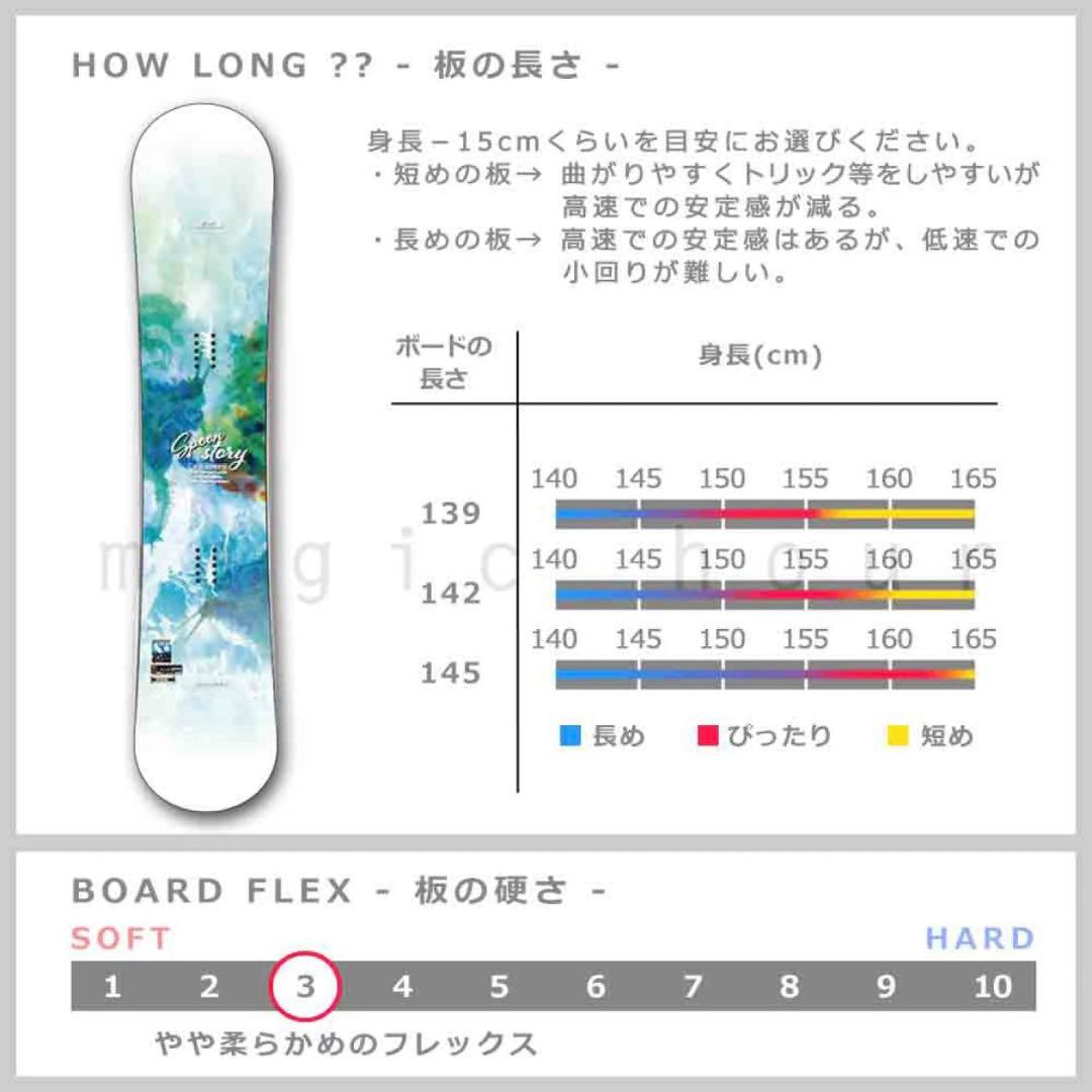 Spoonスノーボード 145㌢