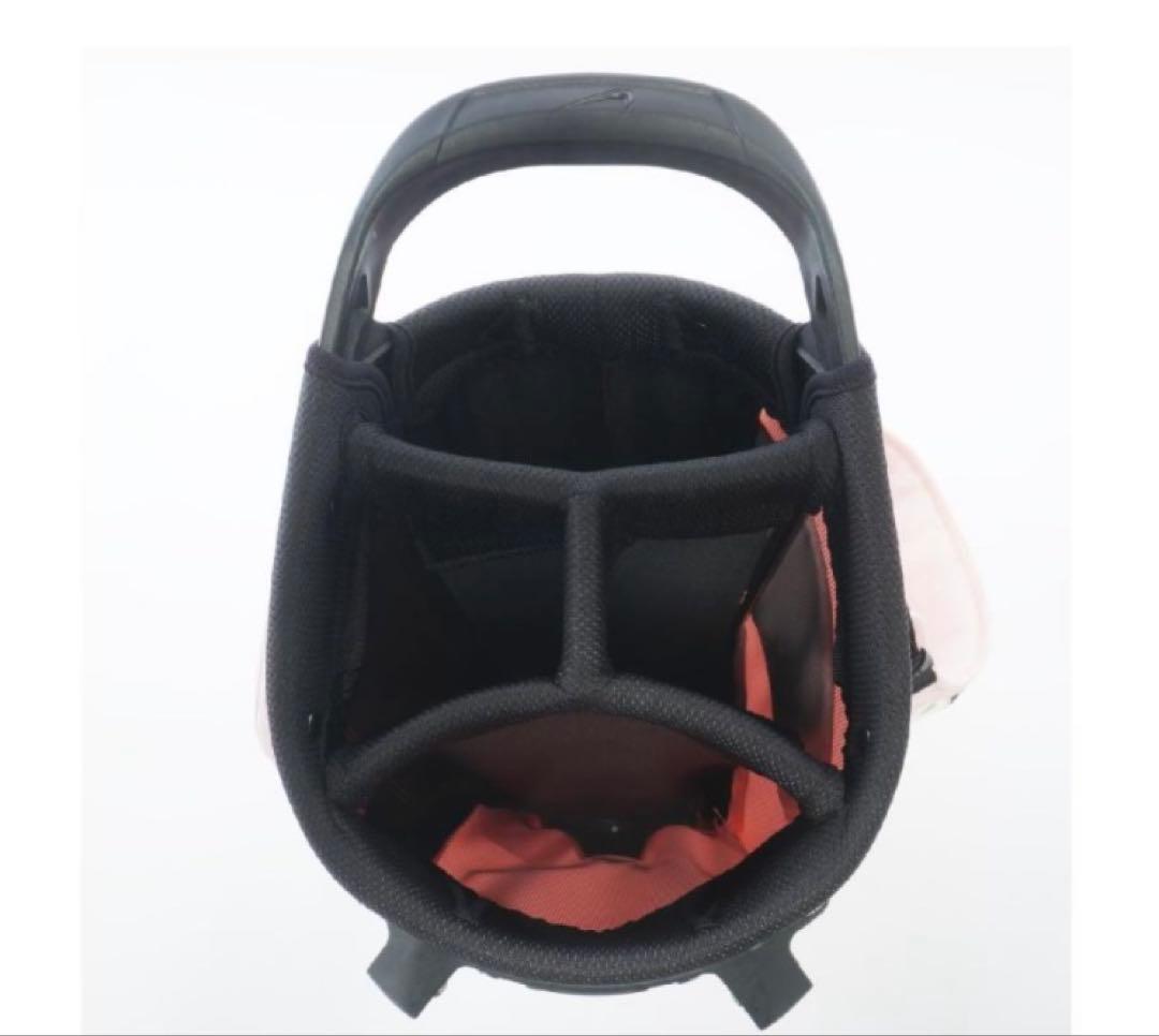 【新品未使用】NIKE GOLF/スタンド式 軽量キャディバッグ９型（ピンク）