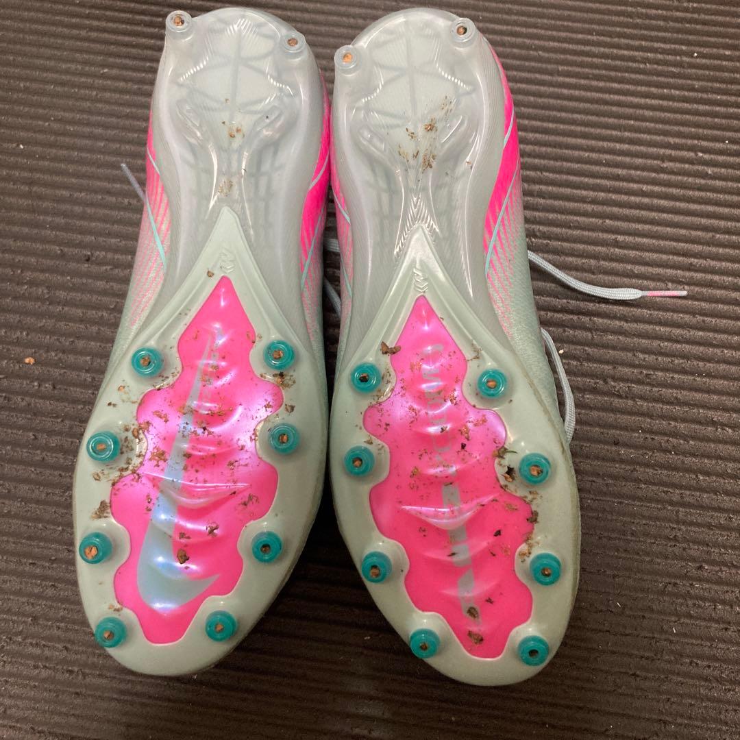 Nike マーキュリアル　ヴェイパー16 エリート　ag グレー/ピンク