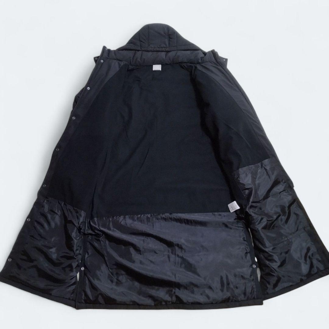 【2way 美品✨ XL】 ニューバランス ベンチコート ロングコート ブラック