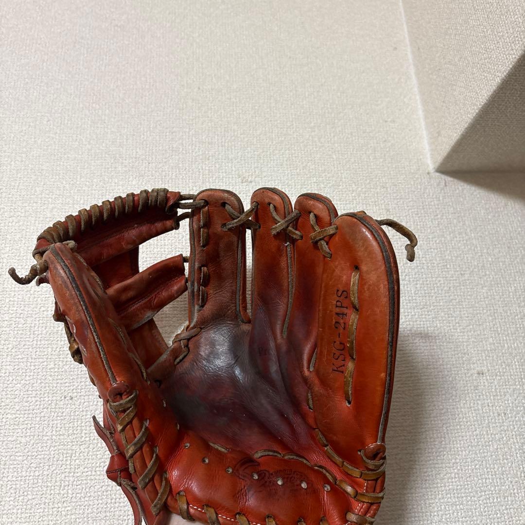 久保田スラッガー硬式グラブ内野用 グラブ用袋付き即戦力美品　値下げ受け付けてます