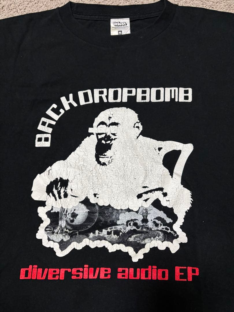 BACKDROPBOMB diversive audio EP バンドTシャツ