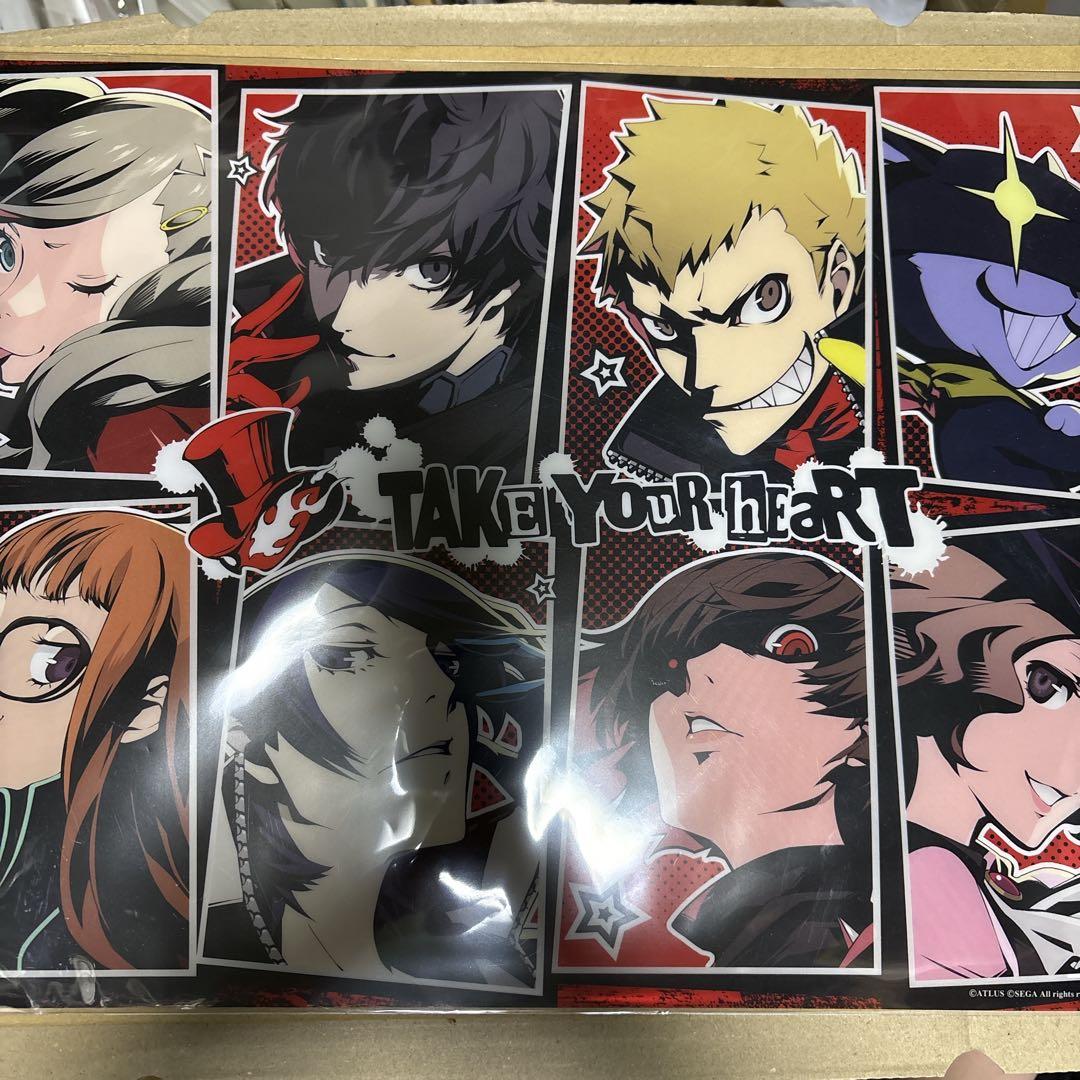 ペルソナ5 P5 ミニクリアポスター　集合　未開封