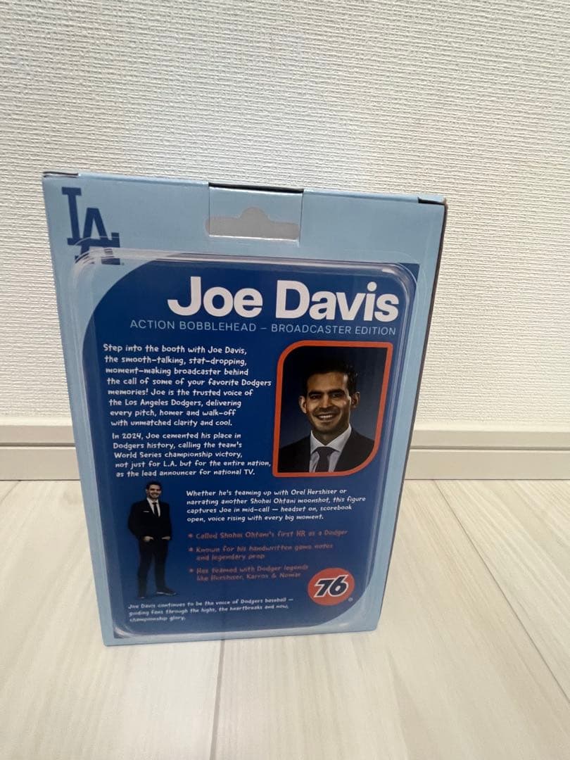 【未開封】ドジャース　ボブルヘッド　ジョー・デイビス　Joe Davis