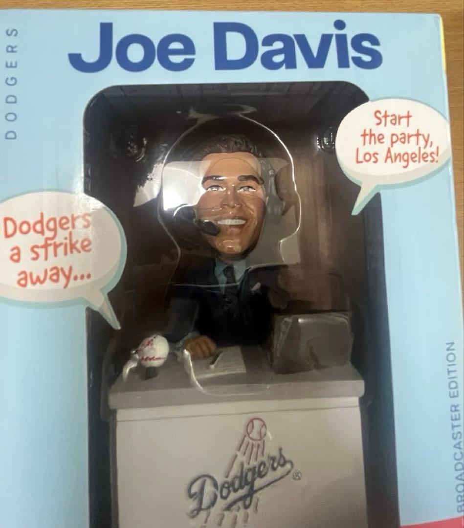【未開封】ドジャース　ボブルヘッド　ジョー・デイビス　Joe Davis