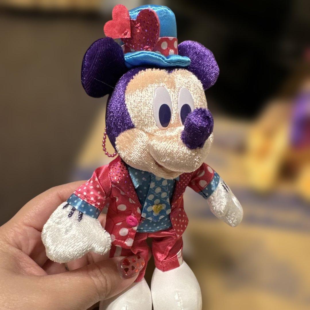 ディズニー パルパルーザ ミニーのファンダーランド ぬいぐるみバッジ2点セット