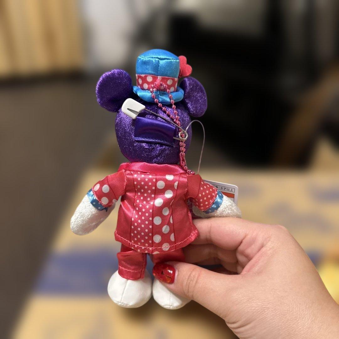 ディズニー パルパルーザ ミニーのファンダーランド ぬいぐるみバッジ2点セット