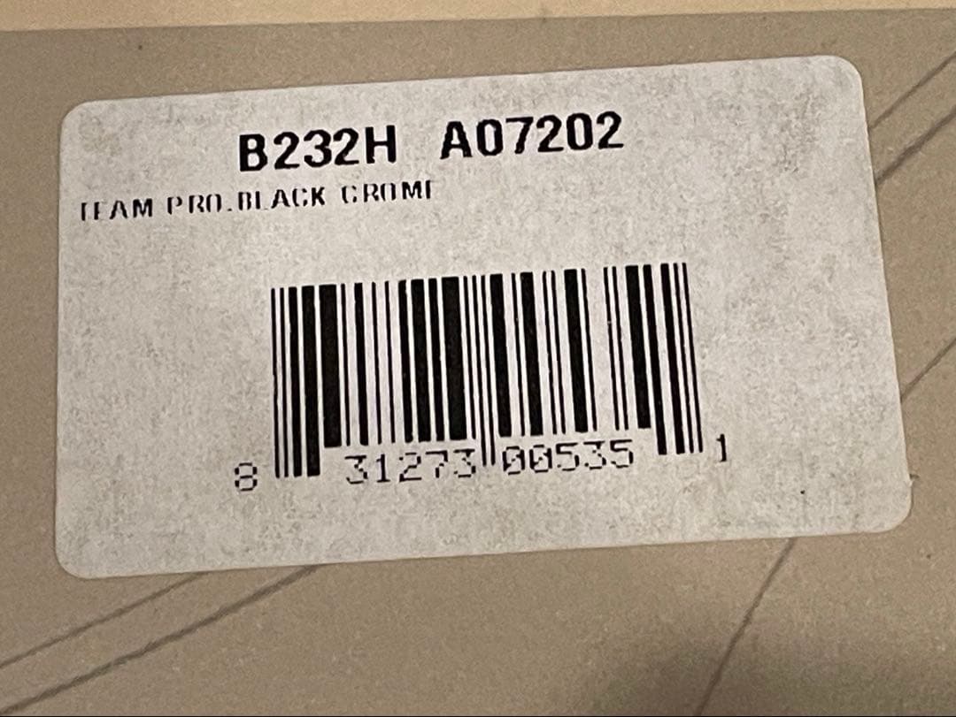 【美品】ブルックス BROOKS team pro B232H レインカバー付き