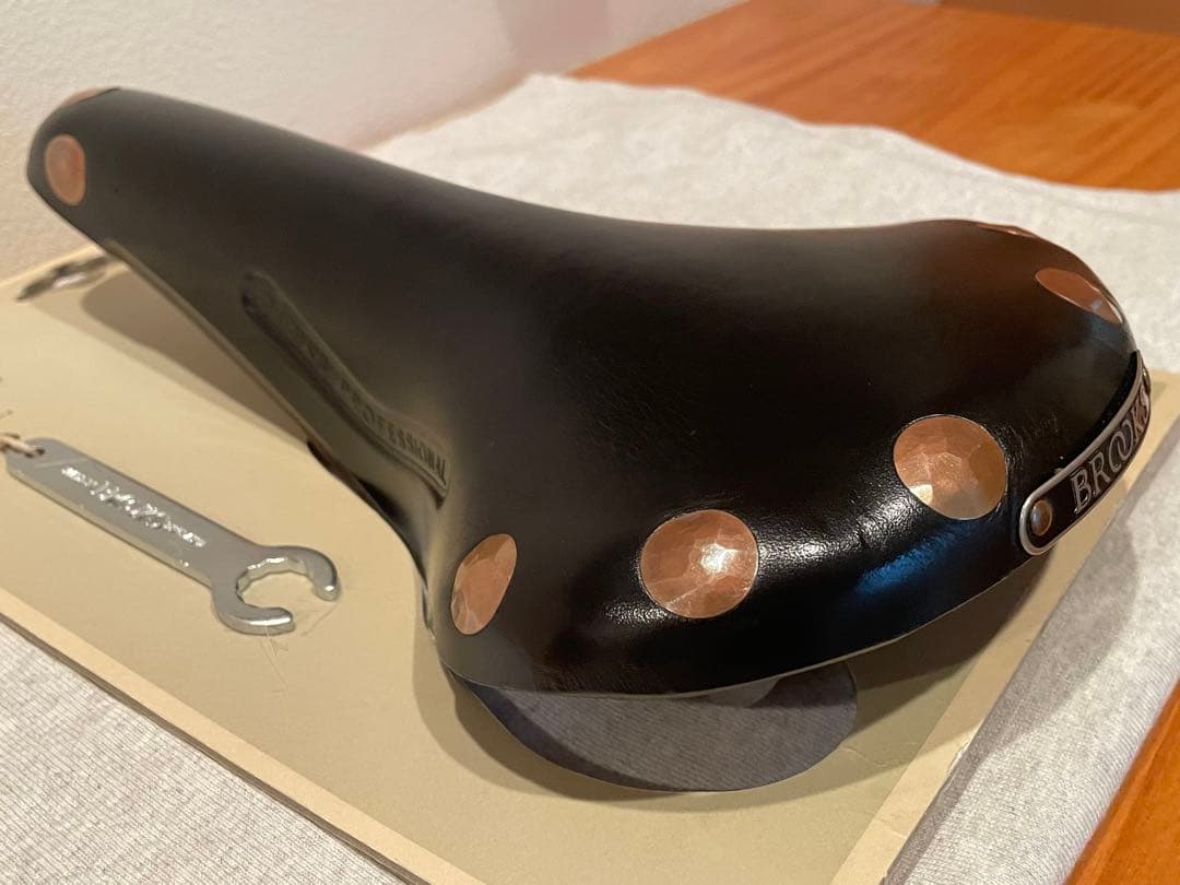 【美品】ブルックス BROOKS team pro B232H レインカバー付き