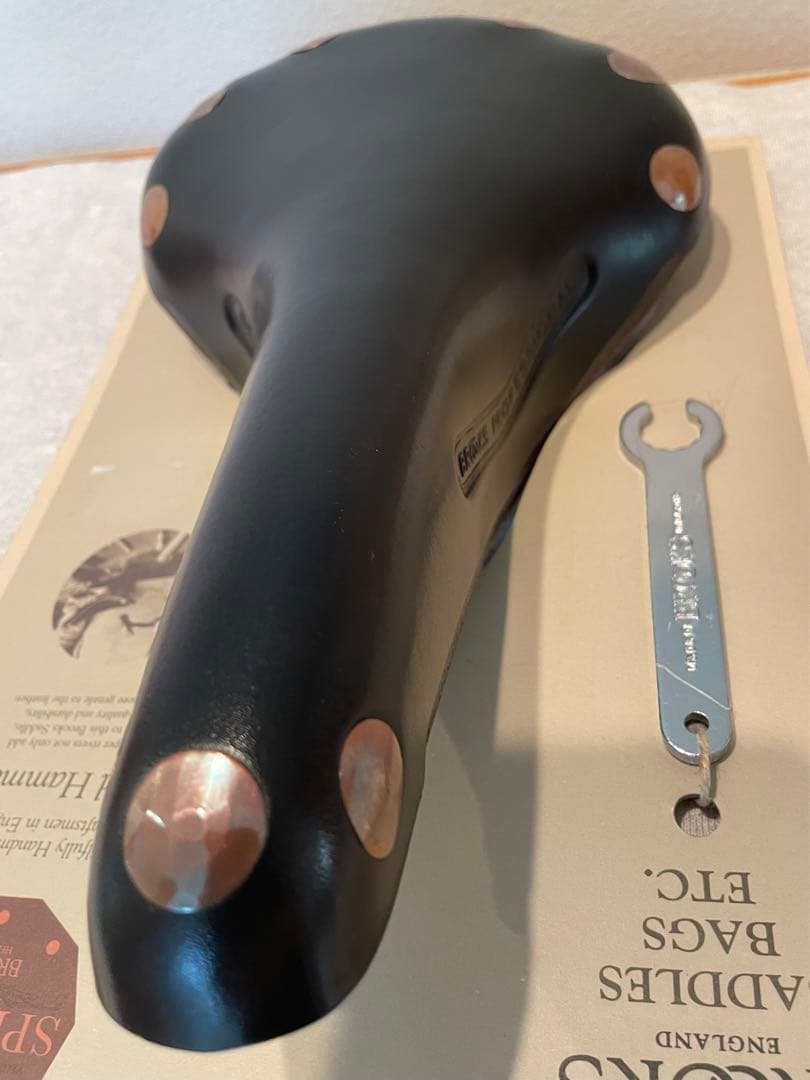 【美品】ブルックス BROOKS team pro B232H レインカバー付き