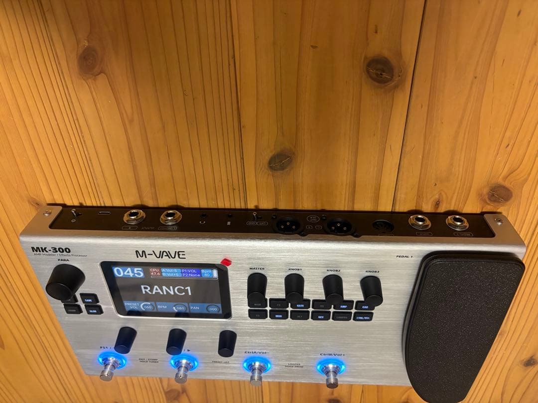 M-WAVE MK-300 マルチエフェクター　ほぼ未使用