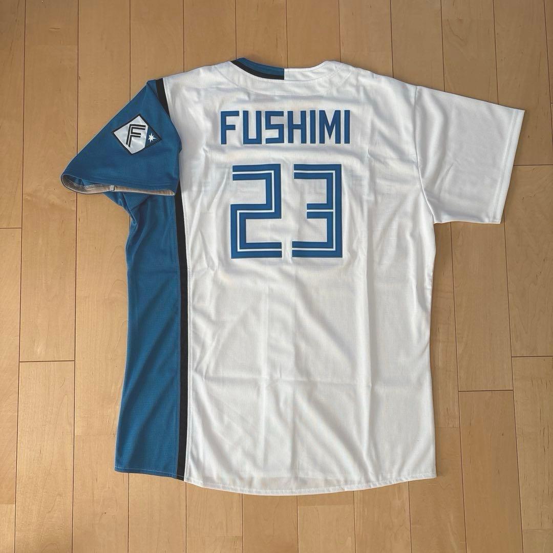 【美品】24時間以内発送★ファイターズ 伏見寅威選手 Lサイズユニフォーム
