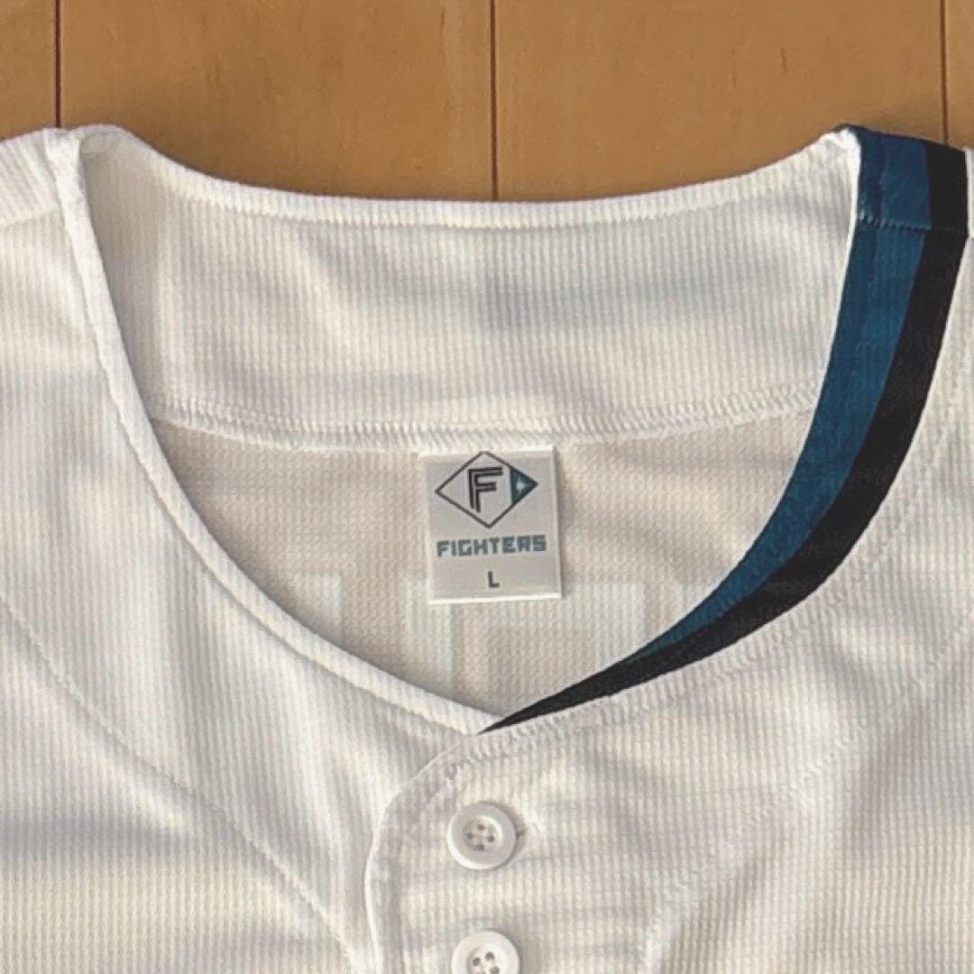 【美品】24時間以内発送★ファイターズ 伏見寅威選手 Lサイズユニフォーム