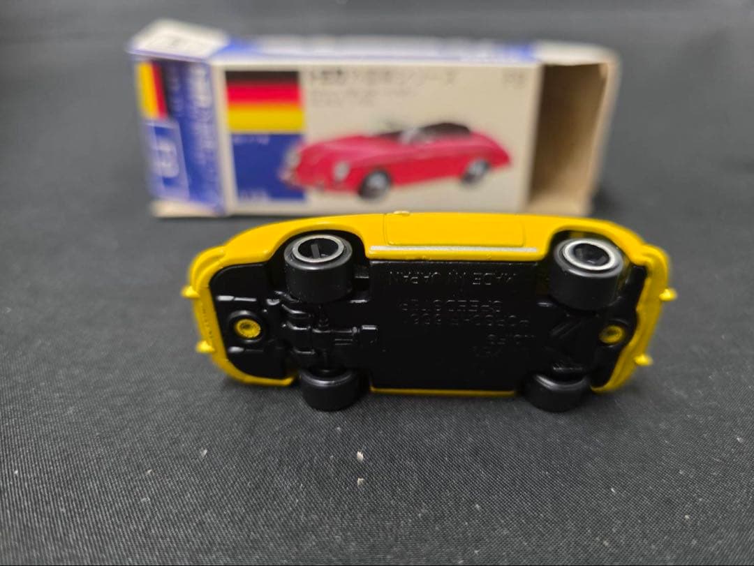 トミカ青箱F9ポルシェ356スピードスター(日本製)小田急レア希少